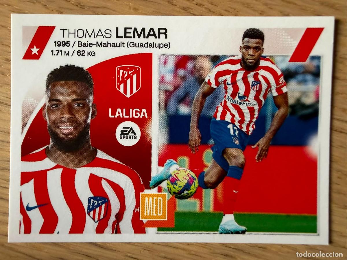 Coleccionismo cromos antiguos: 15A 15 A LEMAR ATLETICO MADRID 23 24 2023 2024 LIGA EA SPORTS COLECCIONES ESTE SIN PEGAR STICKER