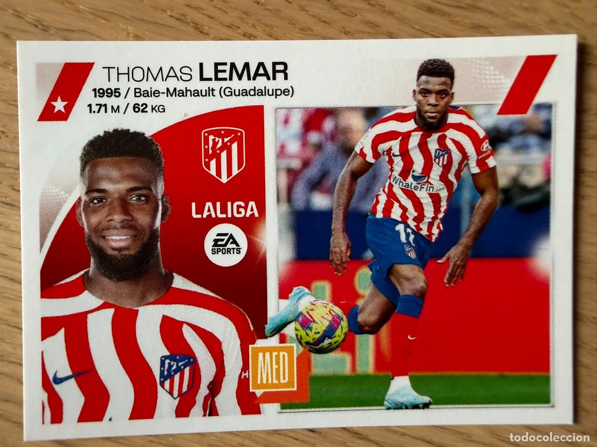 Coleccionismo cromos antiguos: 15A 15 A LEMAR ATLETICO MADRID 23 24 2023 2024 LIGA EA SPORTS COLECCIONES ESTE SIN PEGAR STICKER