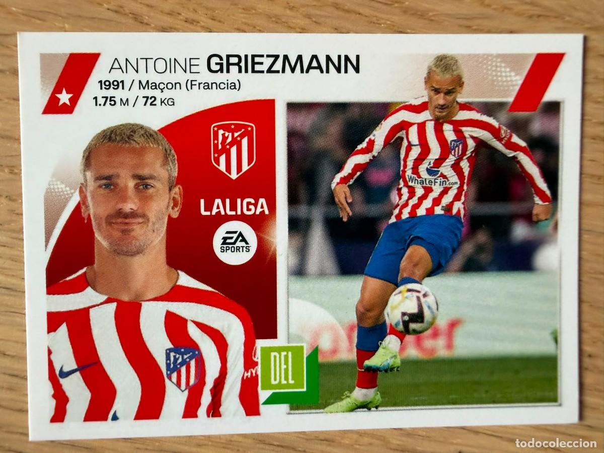 Coleccionismo cromos antiguos: 18 GRIEZMANN ATLETICO MADRID 23 24 2023 2024 LIGA EA SPORTS COLECCIONES ESTE SIN PEGAR STICKER