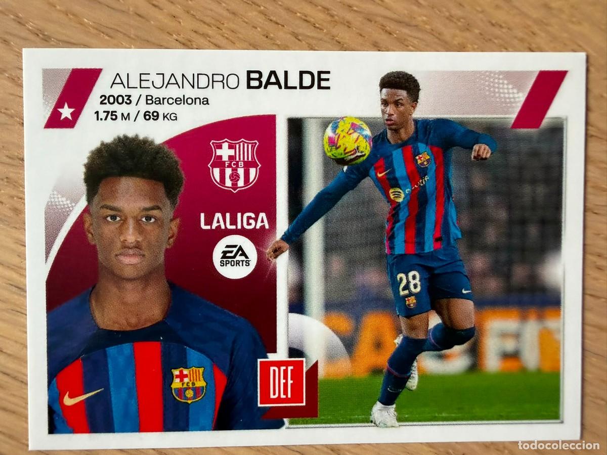 Coleccionismo cromos antiguos: 11 BALDE BARCELONA 23 24 2023 2024 LIGA EA SPORTS COLECCIONES ESTE SIN PEGAR STICKER