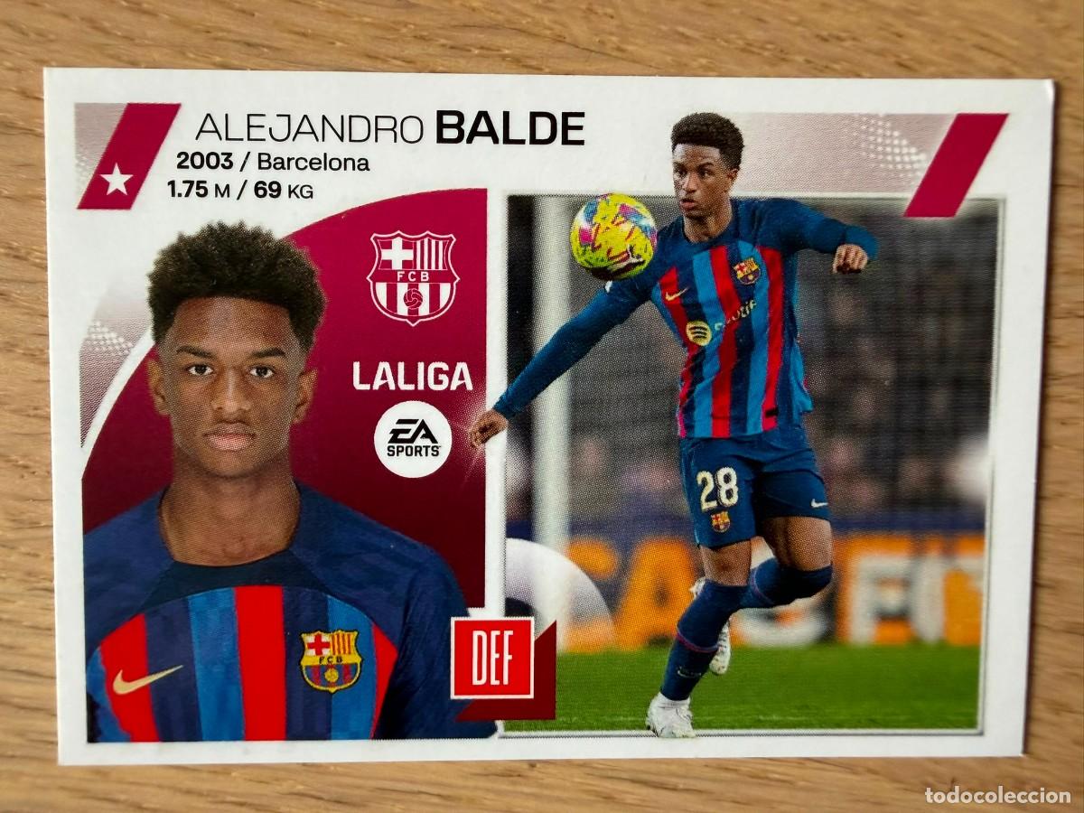 Coleccionismo cromos antiguos: 11 BALDE BARCELONA 23 24 2023 2024 LIGA EA SPORTS COLECCIONES ESTE SIN PEGAR STICKER
