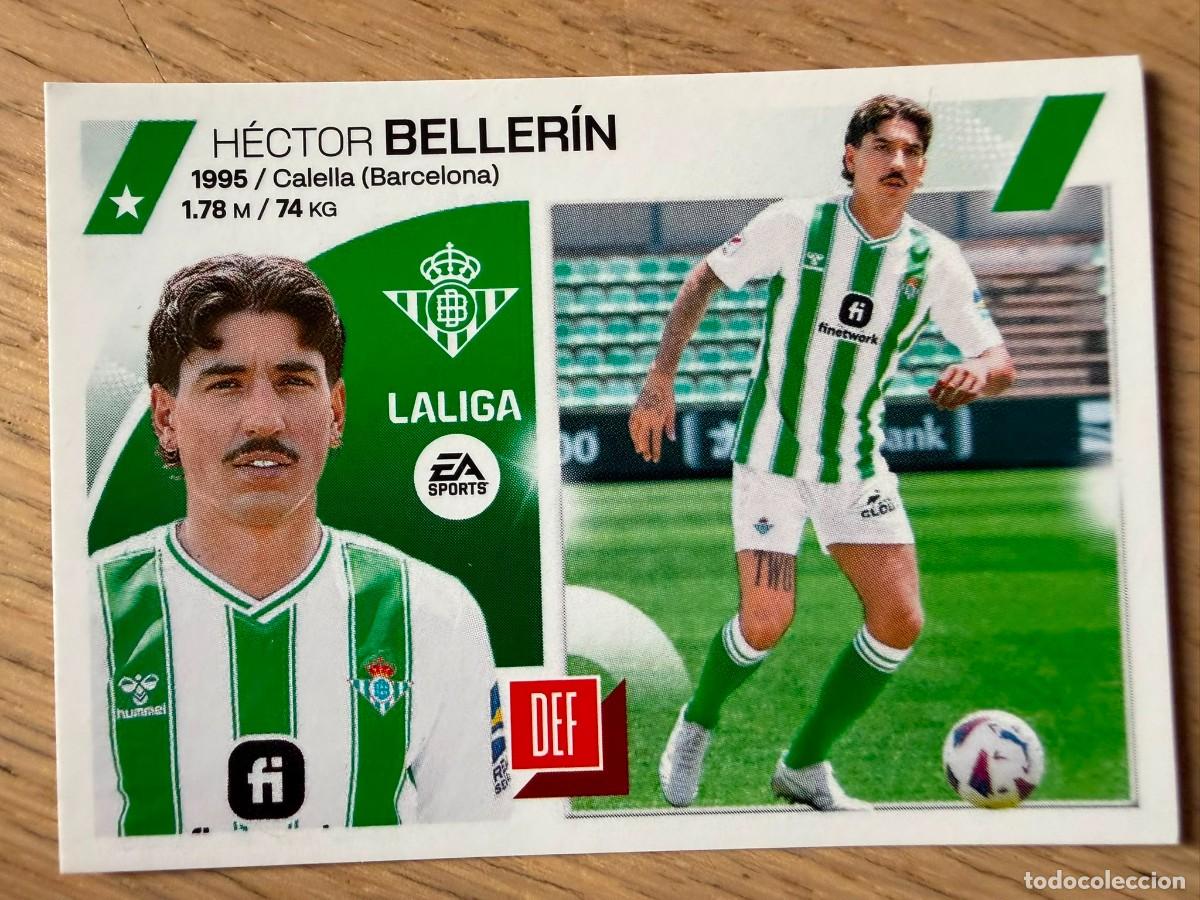 Coleccionismo cromos antiguos: 7 BELLERIN REAL BETIS 23 24 2023 2024 LIGA EA SPORTS COLECCIONES ESTE SIN PEGAR STICKER
