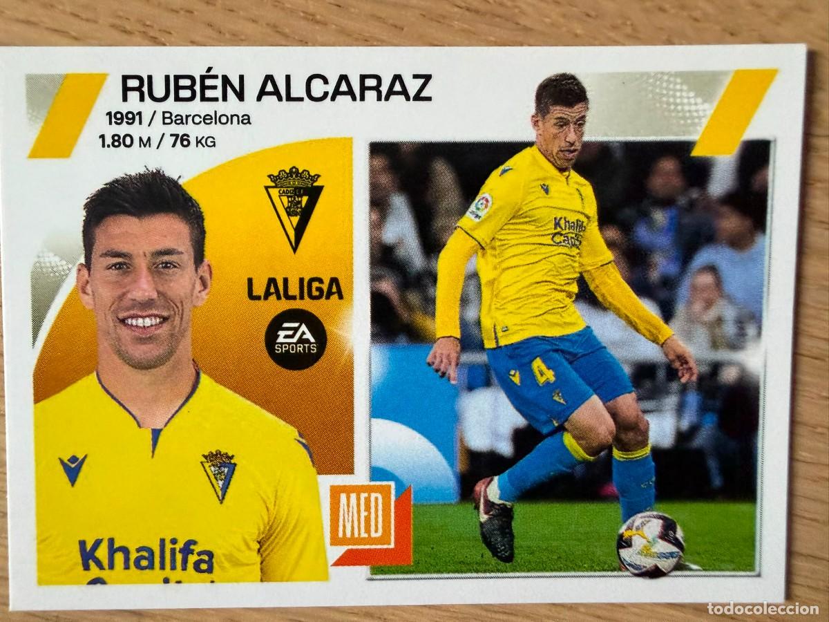 Coleccionismo cromos antiguos: 12 RUBEN ALCARAZ CADIZ 23 24 2023 2024 LIGA EA SPORTS COLECCIONES ESTE SIN PEGAR STICKER