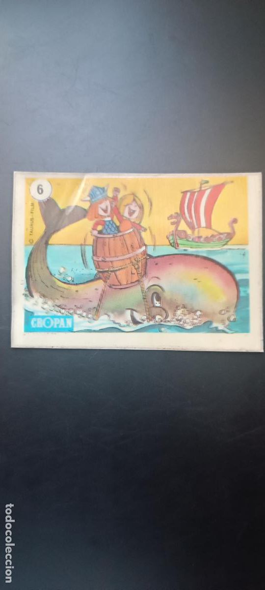 Coleccionismo cromos antiguos: wickie el vikingo cropan cromo n&ordm; 6