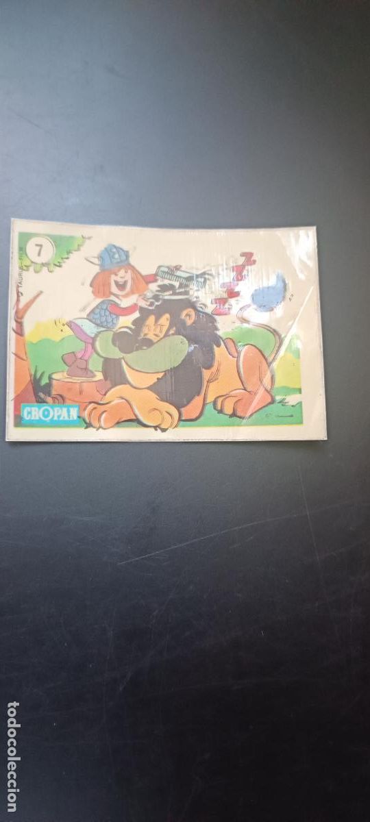 Coleccionismo cromos antiguos: wickie el vikingo cropan cromo n&ordm; 7