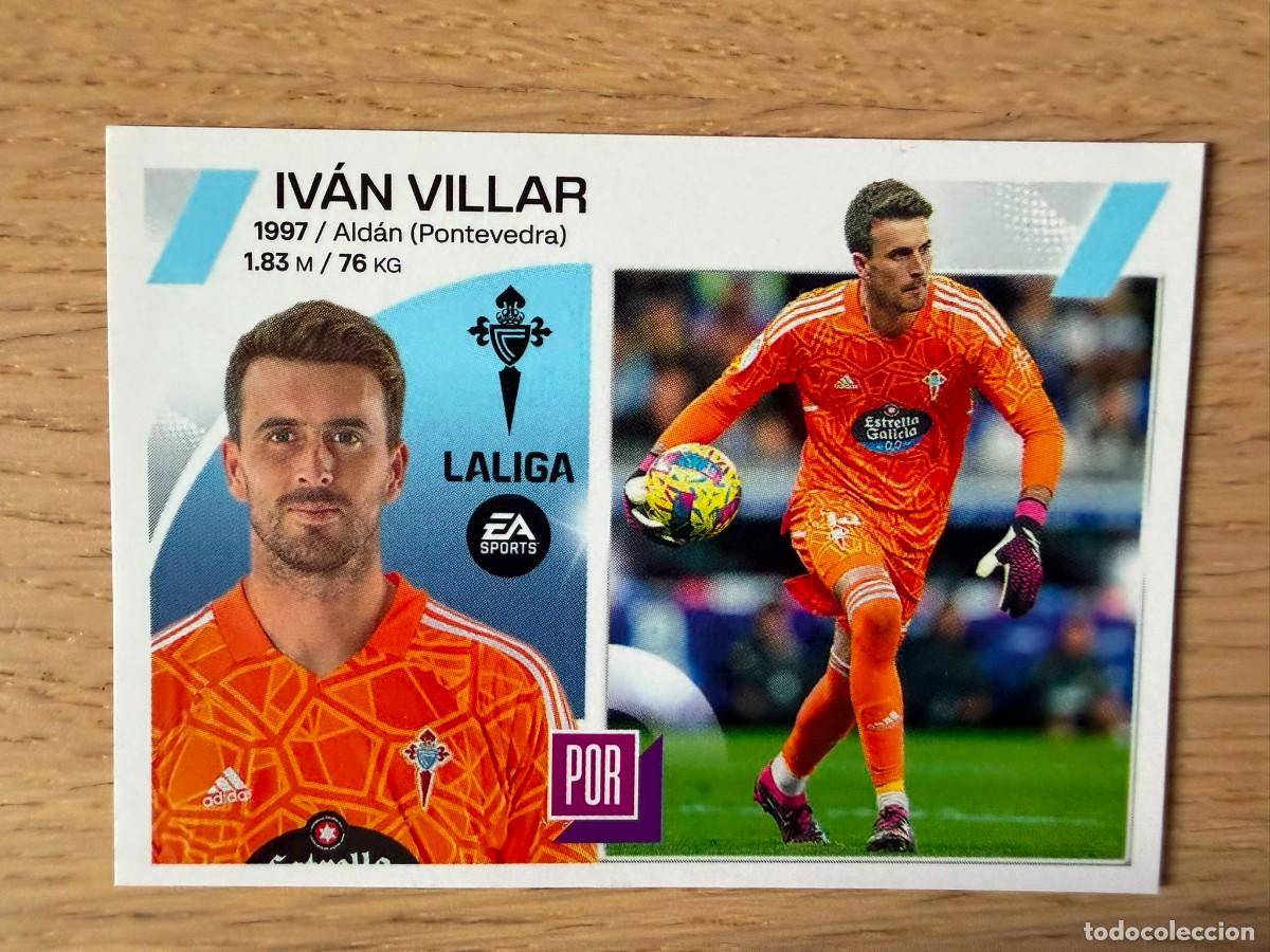 Coleccionismo cromos antiguos: 4 IVAN VILLAR CELTA VIGO 23 24 2023 2024 LIGA EA SPORTS COLECCIONES ESTE SIN PEGAR STICKER