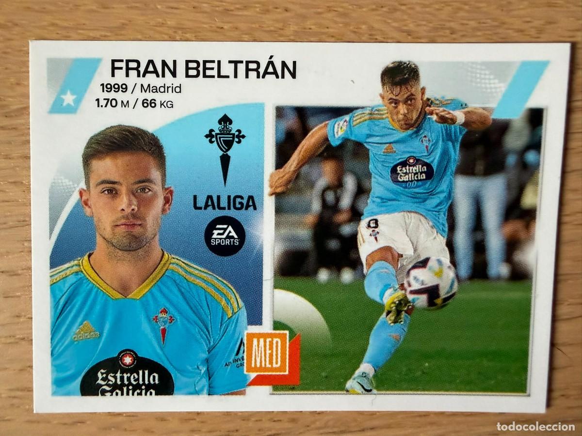 Coleccionismo cromos antiguos: 11 FRAN BELTRAN CELTA VIGO 23 24 2023 2024 LIGA EA SPORTS COLECCIONES ESTE SIN PEGAR STICKER