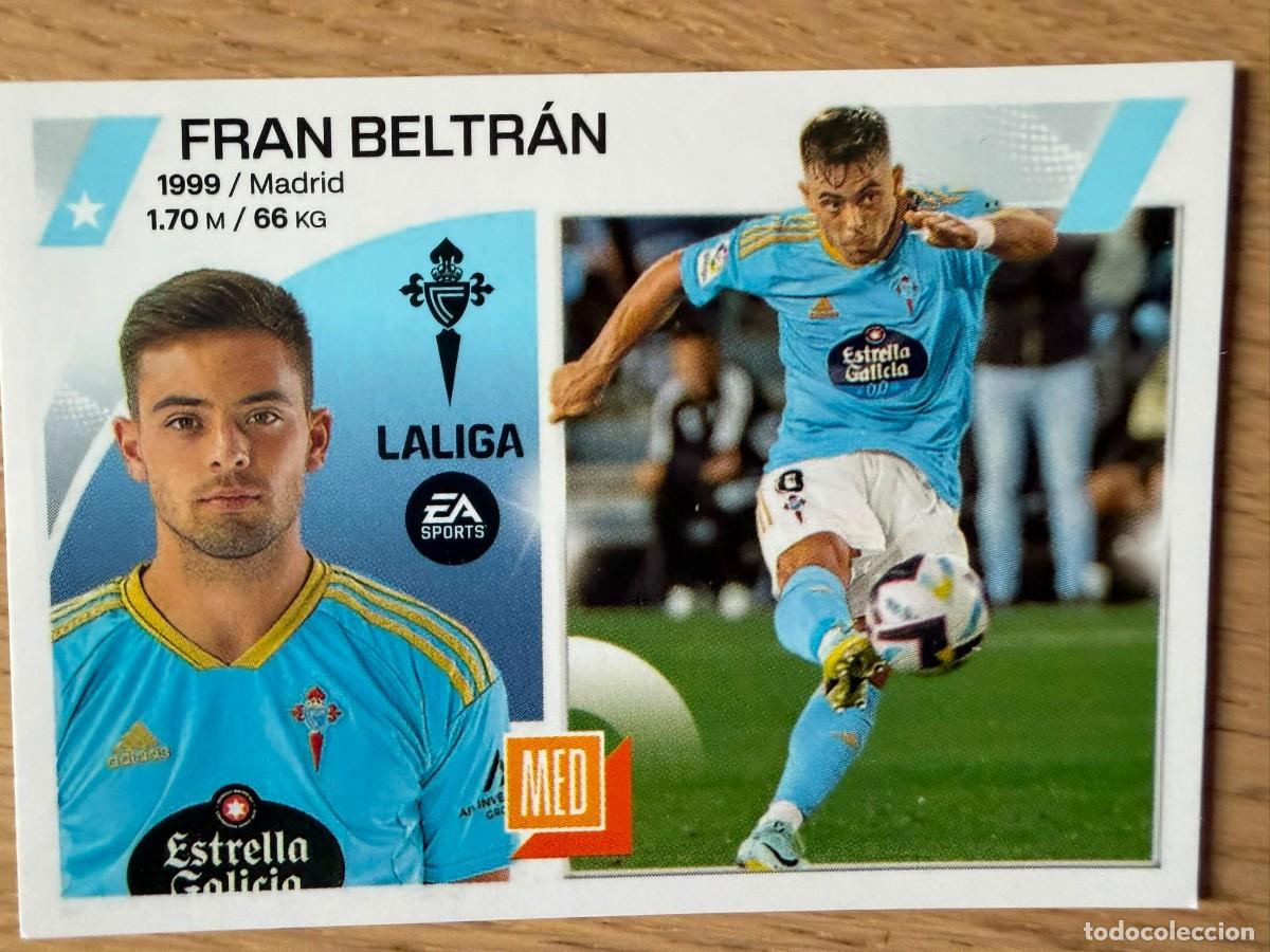 Coleccionismo cromos antiguos: 11 FRAN BELTRAN CELTA VIGO 23 24 2023 2024 LIGA EA SPORTS COLECCIONES ESTE SIN PEGAR STICKER