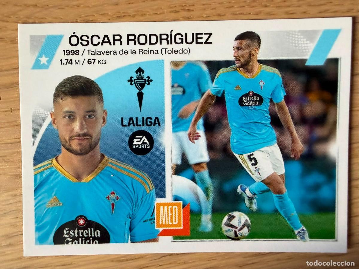 Coleccionismo cromos antiguos: 14 OSCAR RODRIGUEZ CELTA VIGO 23 24 2023 2024 LIGA EA SPORTS COLECCIONES ESTE SIN PEGAR STICKER