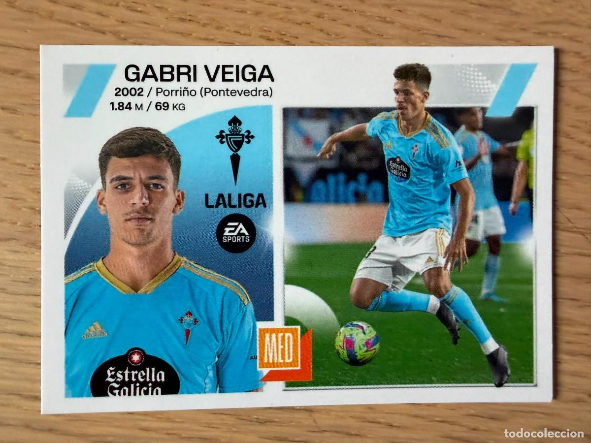 Coleccionismo cromos antiguos: 15 GABRI VEIGA CELTA VIGO 23 24 2023 2024 LIGA EA SPORTS COLECCIONES ESTE SIN PEGAR STICKER