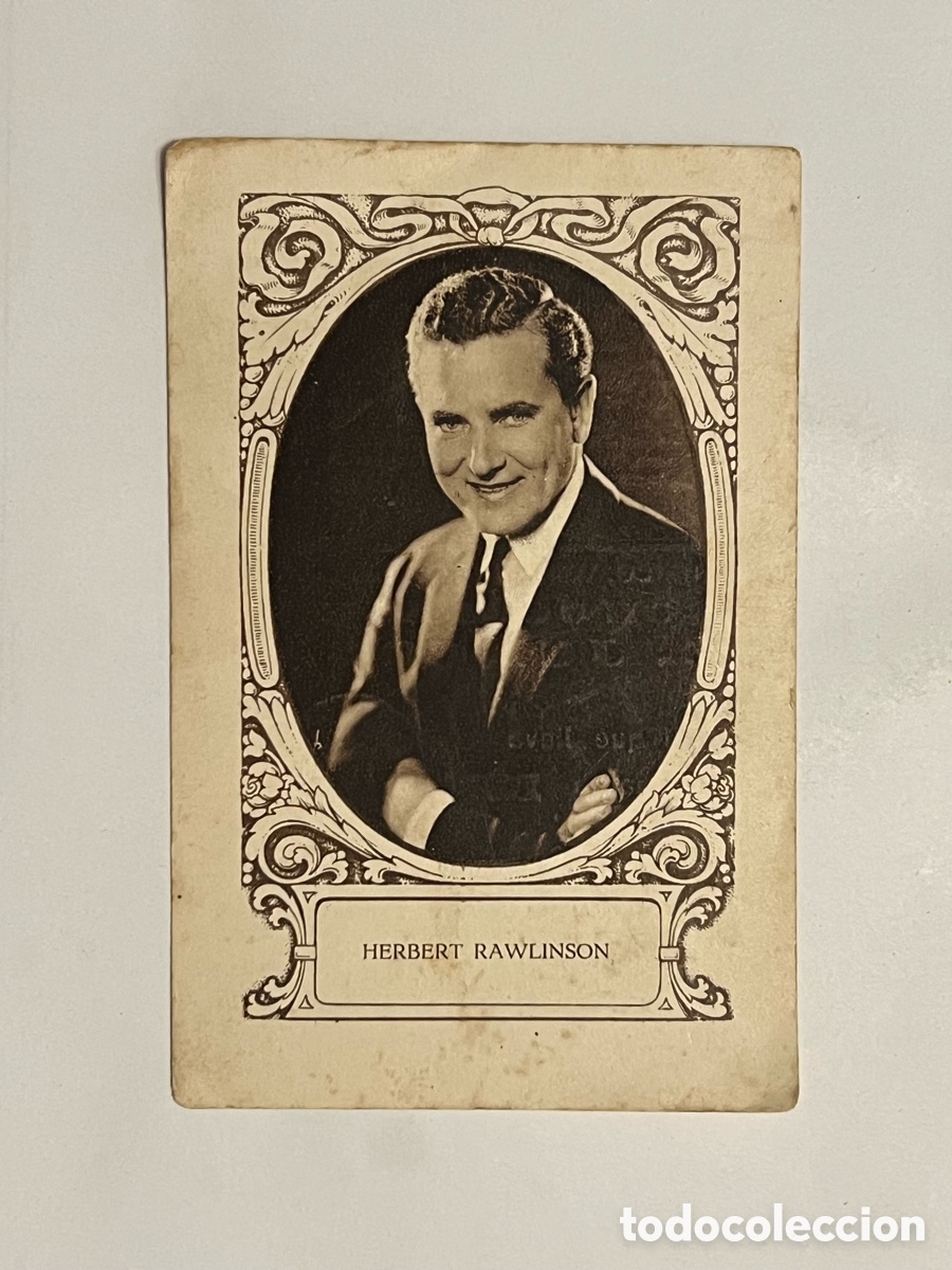 Sammeln alte Sammelbilder: GEORGE HACKDATONE.. Artistas Cine Mudo. Chocolates Amatller, Serie J, No.9