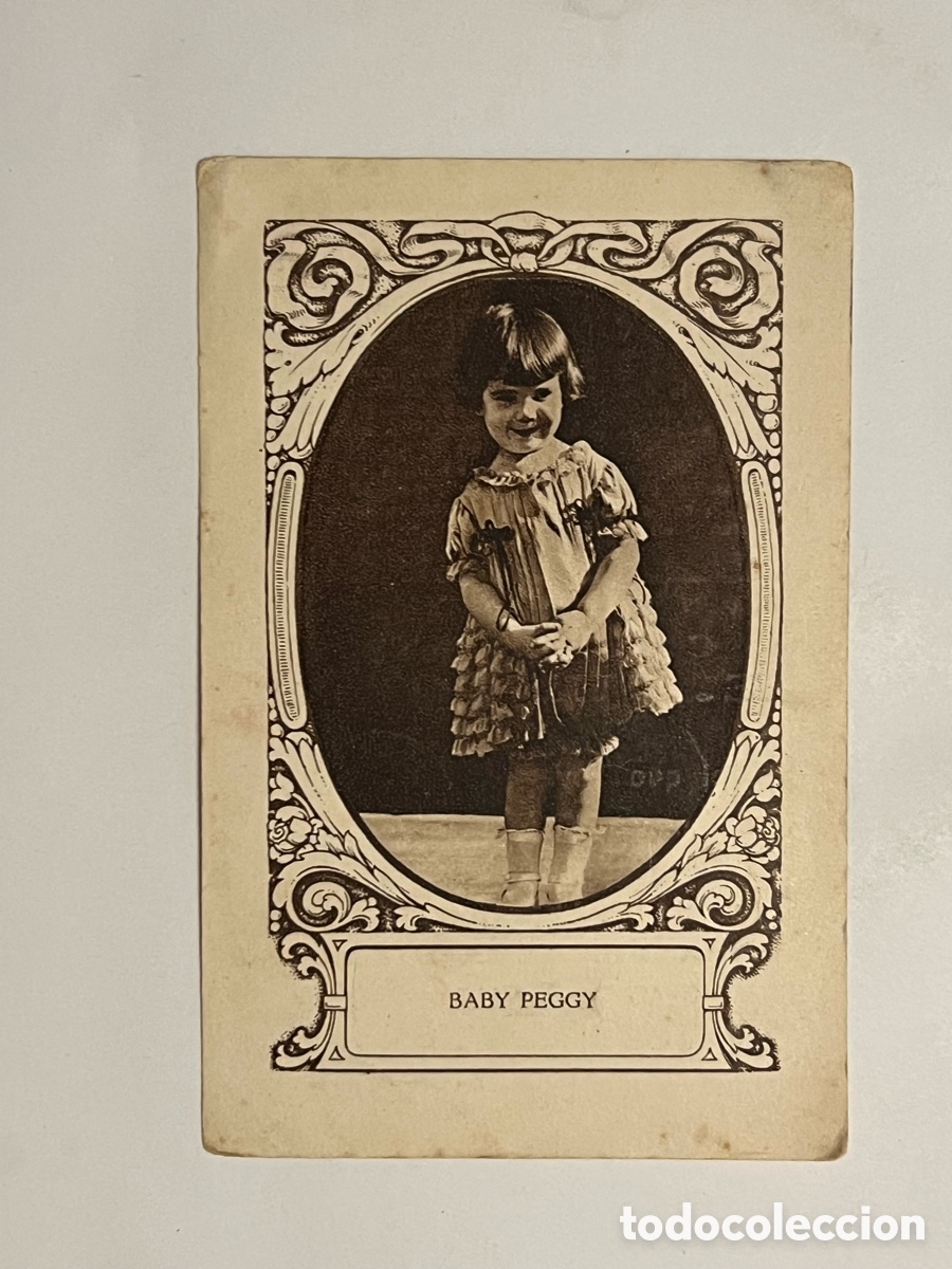 Coleccionismo cromos antiguos: BABY PEGGY.. Artistas Cine Mudo. Chocolates Amatller, Serie J, No.5