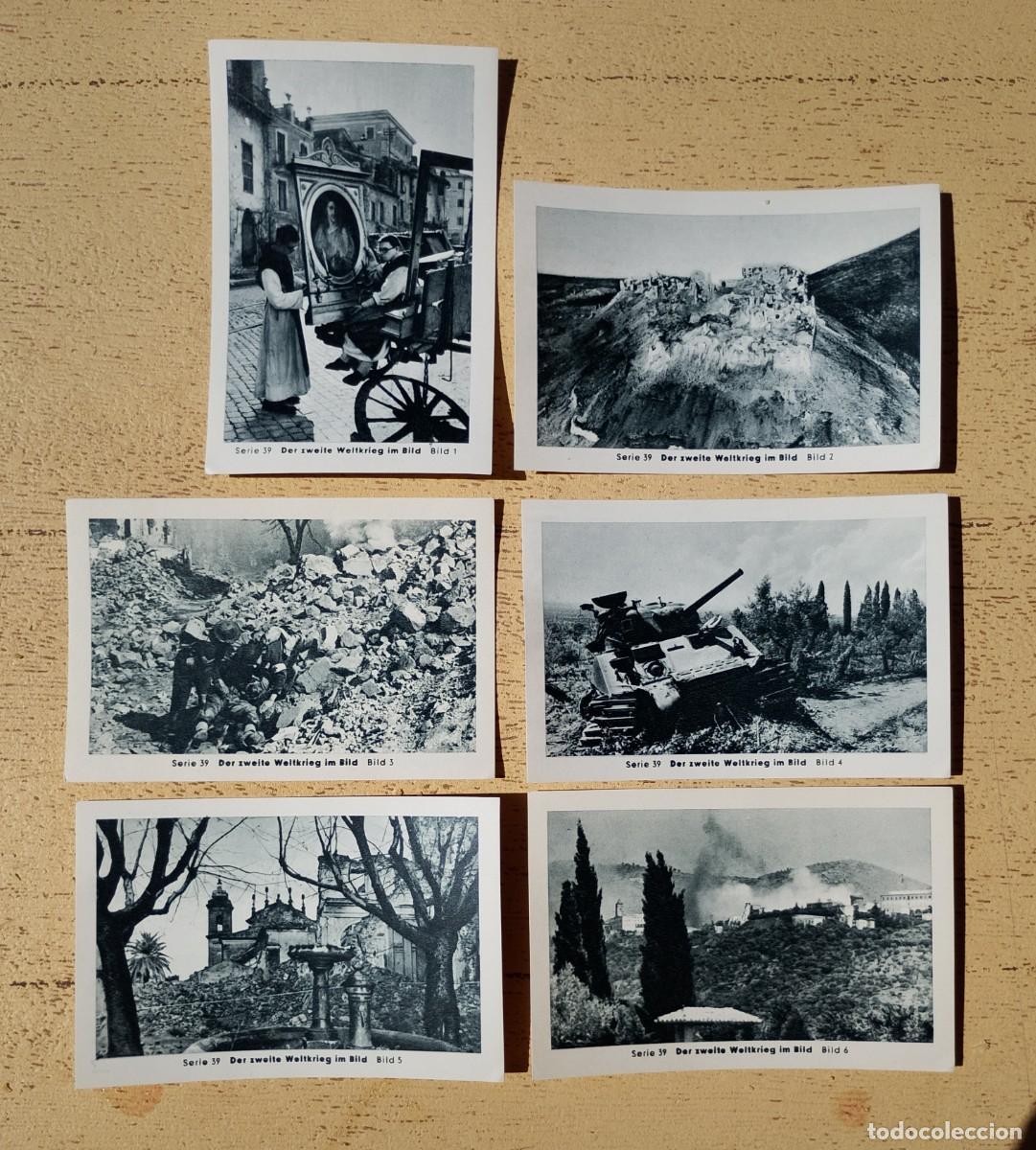 Coleccionismo cromos antiguos: Segunda Guerra Mundial Cromos Tabacalera Eilebrecht