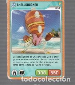 Colecionismo Cromos antigos: CROMOS DE INVI ZIMALS DE A&Ntilde;O 2009 / 2014 EDITOR PANINI TITULO SHELLSHOCKED N&ordm; 155