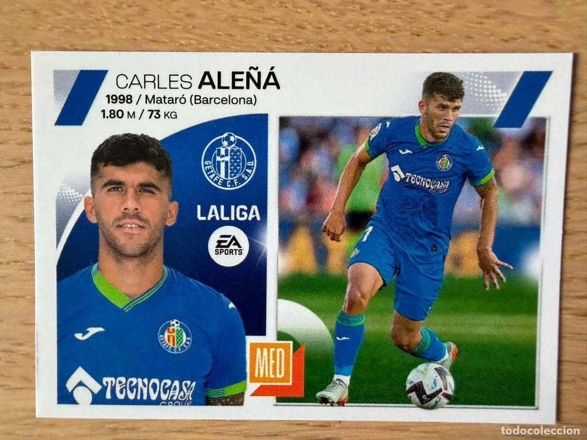 Coleccionismo cromos antiguos: 14 ALE&Ntilde;A GETAFE 23 24 2023 2024 LIGA EA SPORTS COLECCIONES ESTE SIN PEGAR STICKER
