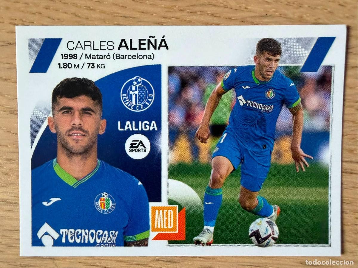 Coleccionismo cromos antiguos: 14 ALE&Ntilde;A GETAFE 23 24 2023 2024 LIGA EA SPORTS COLECCIONES ESTE SIN PEGAR STICKER