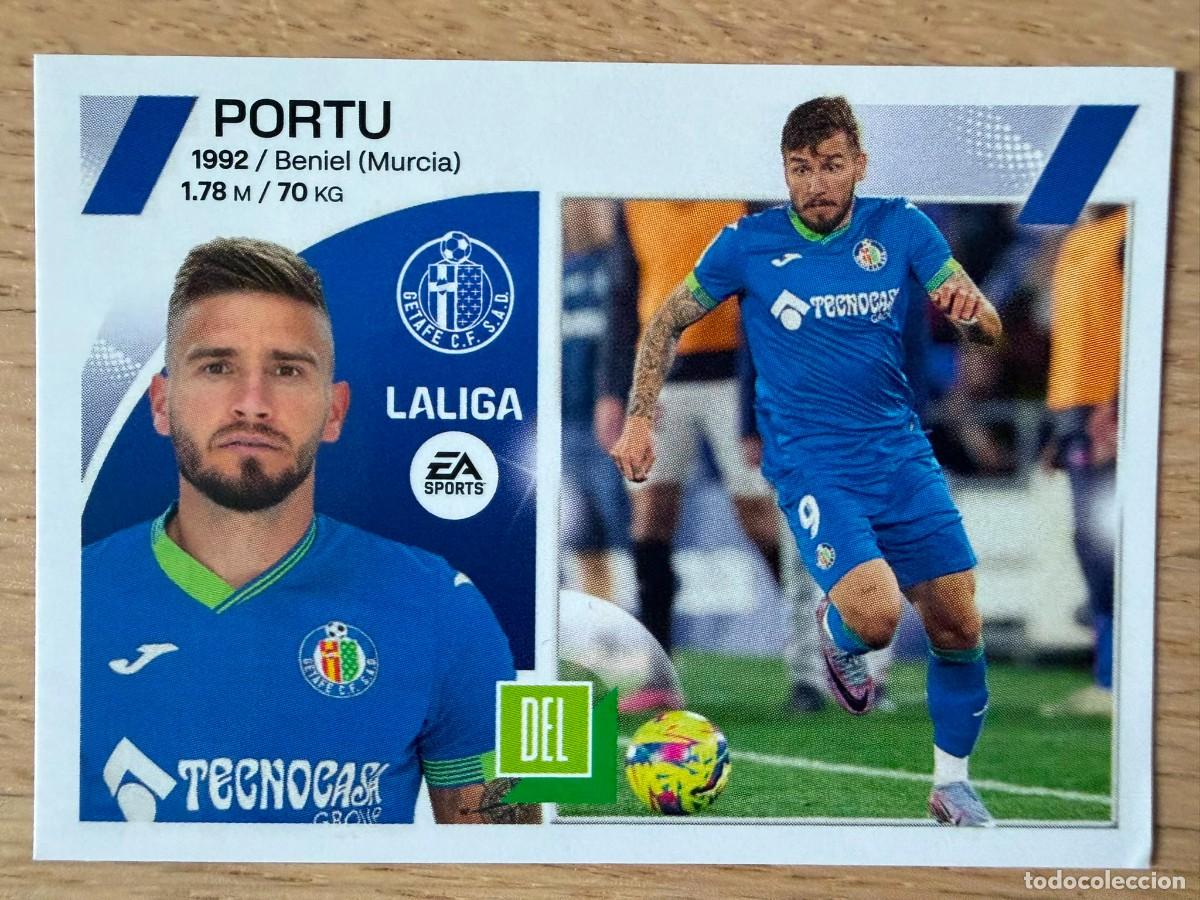 Coleccionismo cromos antiguos: 16 PORTU GETAFE 23 24 2023 2024 LIGA EA SPORTS COLECCIONES ESTE SIN PEGAR STICKER