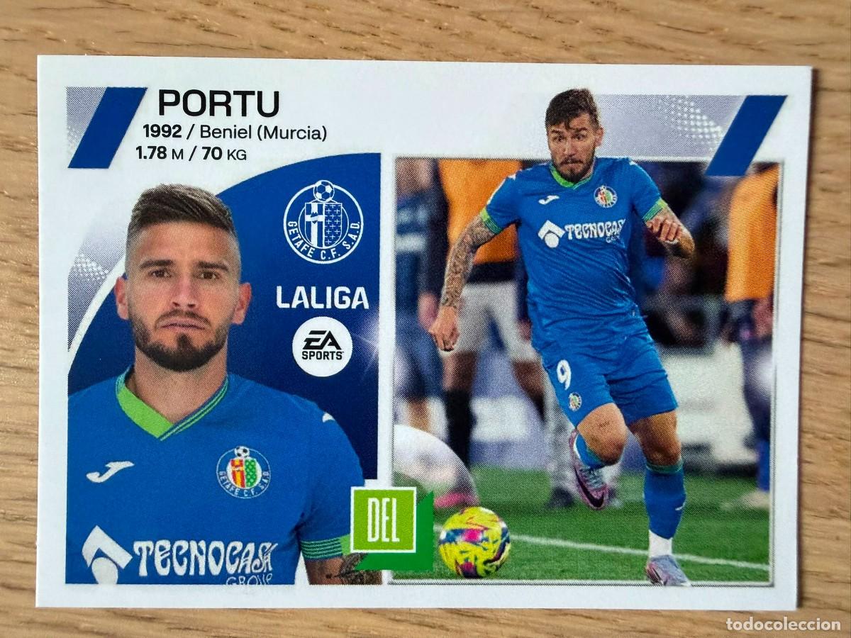 Coleccionismo cromos antiguos: 16 PORTU GETAFE 23 24 2023 2024 LIGA EA SPORTS COLECCIONES ESTE SIN PEGAR STICKER