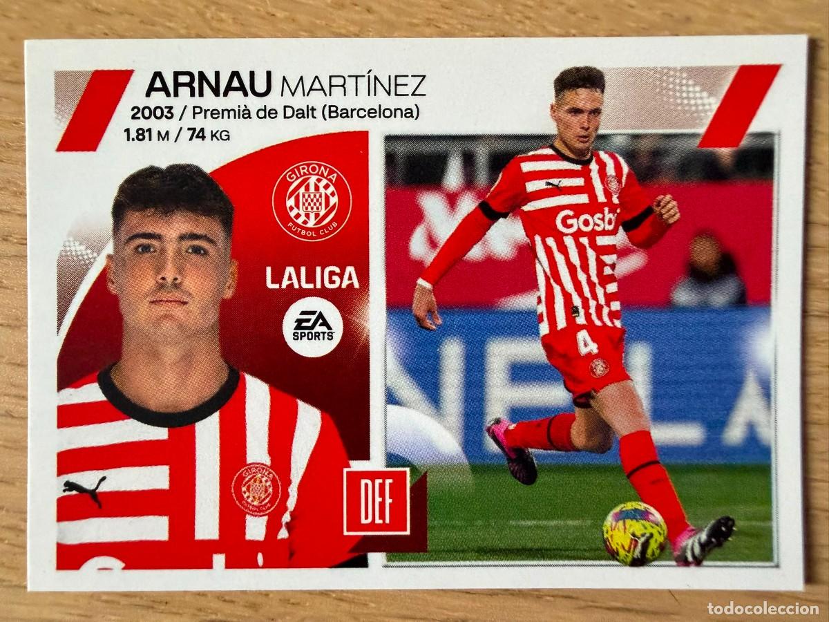 Coleccionismo cromos antiguos: 5 ARNAU GIRONA 23 24 2023 2024 LIGA EA SPORTS COLECCIONES ESTE SIN PEGAR STICKER