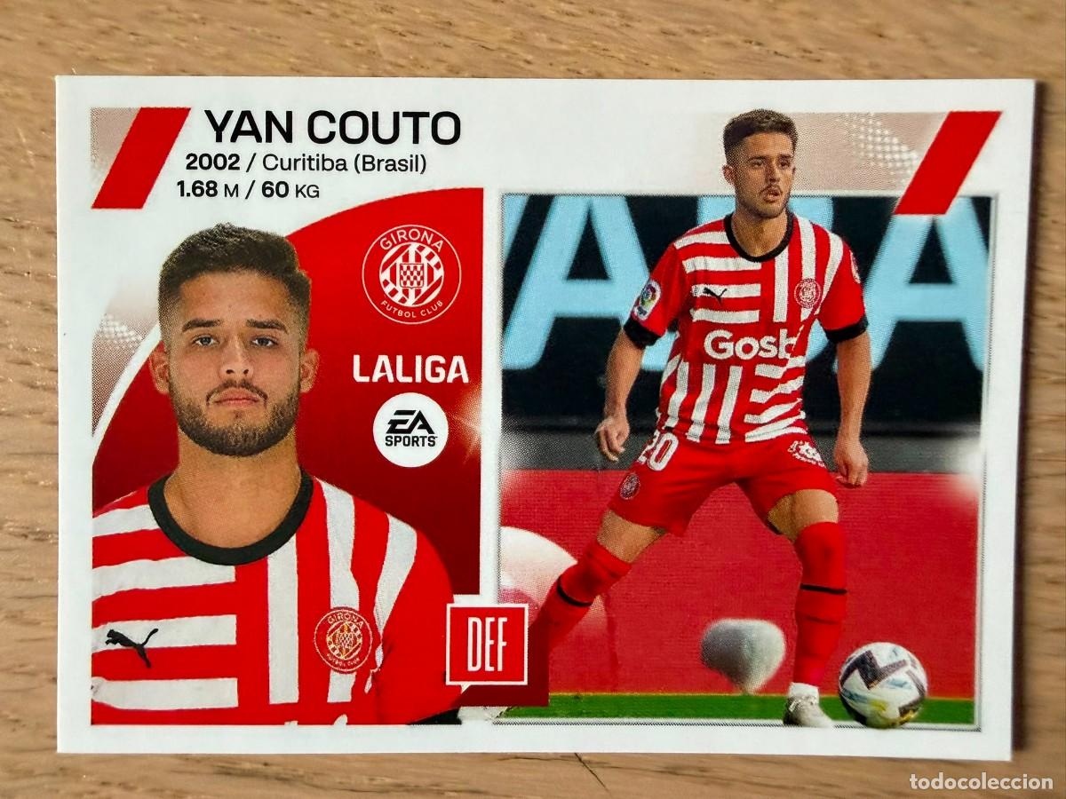 Coleccionismo cromos antiguos: 6A 6 A YAN COUTO GIRONA 23 24 2023 2024 LIGA EA SPORTS COLECCIONES ESTE SIN PEGAR STICKER