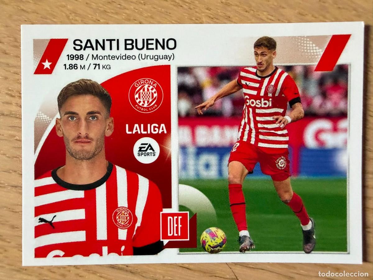 Coleccionismo cromos antiguos: 8 SANTI BUENO GIRONA 23 24 2023 2024 LIGA EA SPORTS COLECCIONES ESTE SIN PEGAR STICKER