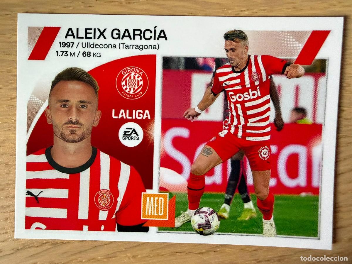 Collectable Antique Stickers: 12 ALEIX GARCIA GIRONA 23 24 2023 2024 LIGA EA SPORTS COLECCIONES ESTE SIN PEGAR STICKER