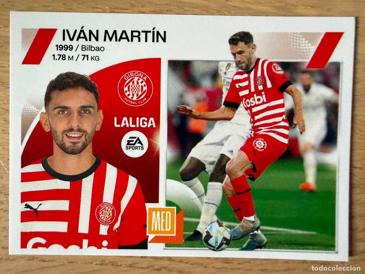 Collectable Antique Stickers: 15 IVAN MARTIN GIRONA 23 24 2023 2024 LIGA EA SPORTS COLECCIONES ESTE SIN PEGAR STICKER
