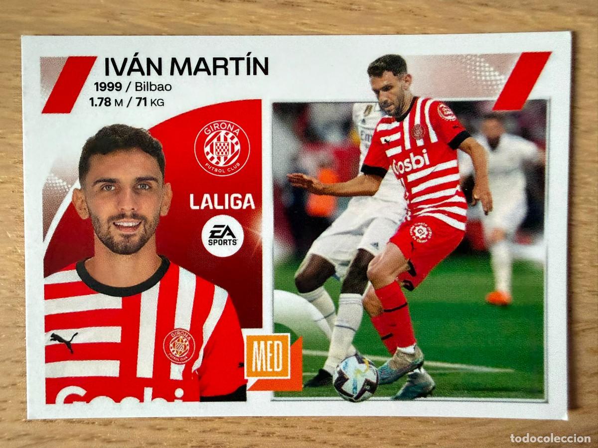 Collectable Antique Stickers: 15 IVAN MARTIN GIRONA 23 24 2023 2024 LIGA EA SPORTS COLECCIONES ESTE SIN PEGAR STICKER