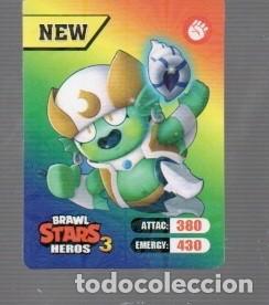Colecionismo Cromos antigos: CROMOS DE BRAWL STARS HEROS 3 NEW