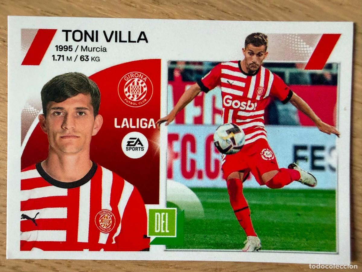 Sammeln alte Sammelbilder: 20 TONI VILLA GIRONA 23 24 2023 2024 LIGA EA SPORTS COLECCIONES ESTE SIN PEGAR STICKER