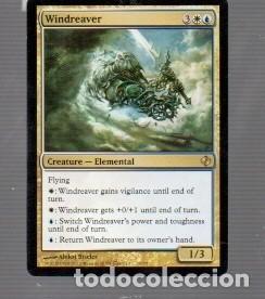 Colecionismo Cromos antigos: CROMOS DE MAGIC THE GATHERING TM DECKMASCER TITULO WINDREAVER DEL A&Ntilde;O 1993 - 2012