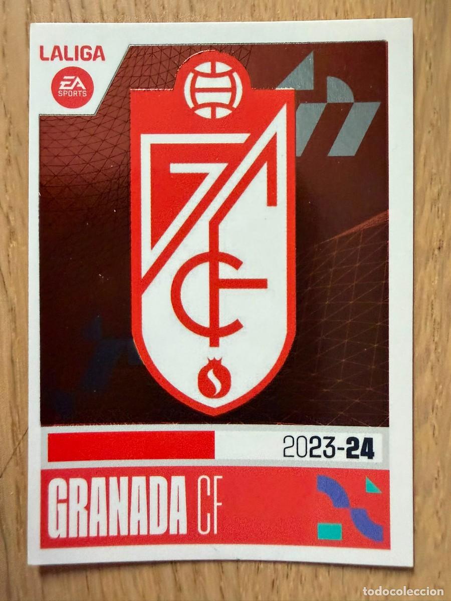 Sammeln alte Sammelbilder: 1 ESCUDO GRANADA 23 24 2023 2024 LIGA EA SPORTS COLECCIONES ESTE SIN PEGAR STICKER