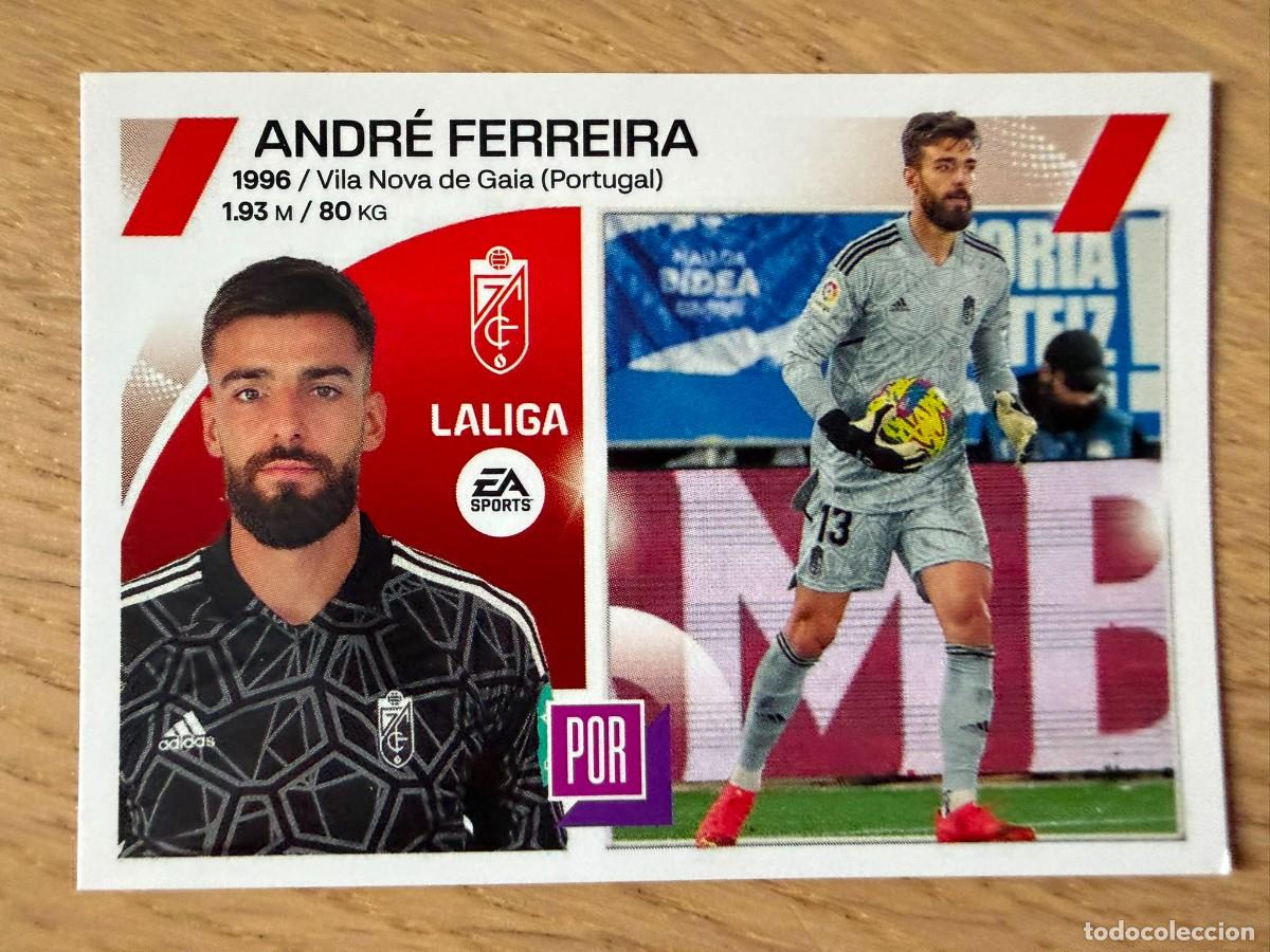 Sammeln alte Sammelbilder: 4 ANDRES FERREIRA GRANADA 23 24 2023 2024 LIGA EA SPORTS COLECCIONES ESTE SIN PEGAR STICKER