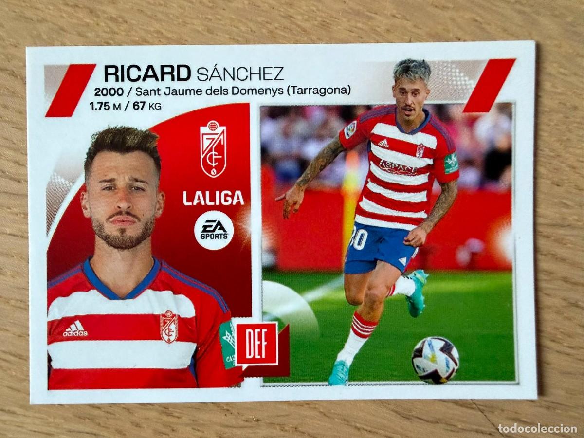 Sammeln alte Sammelbilder: 5 RICARD GRANADA 23 24 2023 2024 LIGA EA SPORTS COLECCIONES ESTE SIN PEGAR STICKER