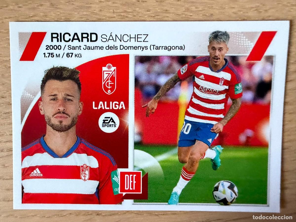 Sammeln alte Sammelbilder: 5 RICARD GRANADA 23 24 2023 2024 LIGA EA SPORTS COLECCIONES ESTE SIN PEGAR STICKER