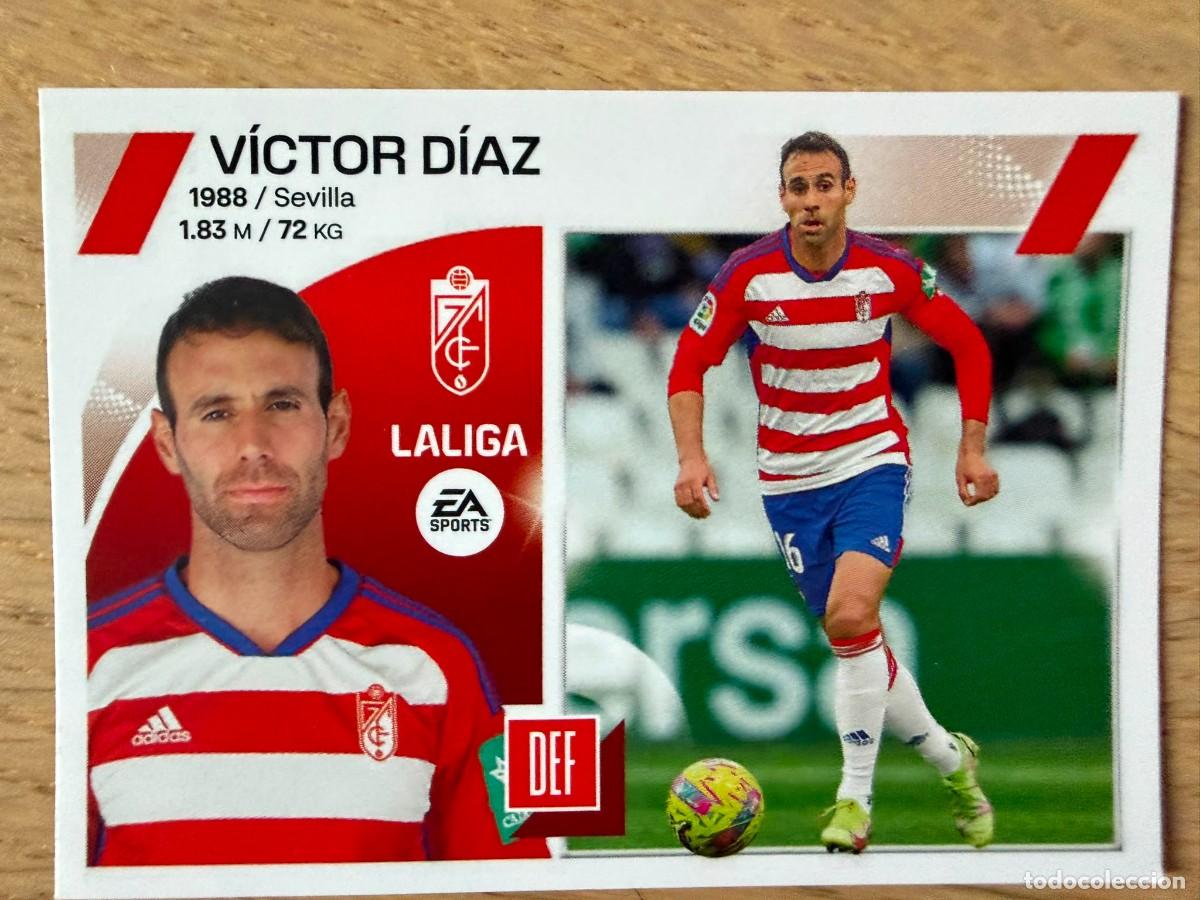 Coleccionismo cromos antiguos: 7 VICTOR DIAZ GRANADA 23 24 2023 2024 LIGA EA SPORTS COLECCIONES ESTE SIN PEGAR STICKER