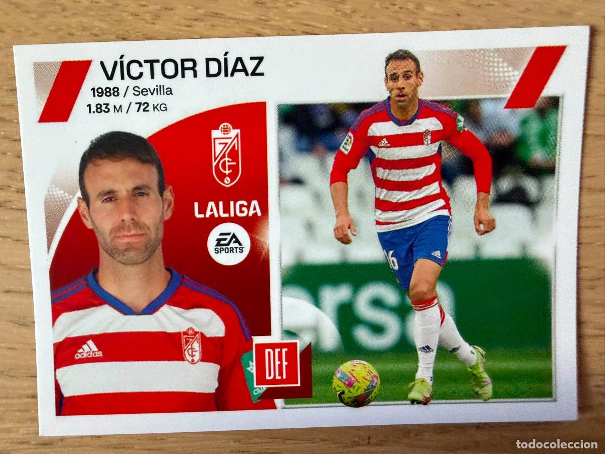Coleccionismo cromos antiguos: 7 VICTOR DIAZ GRANADA 23 24 2023 2024 LIGA EA SPORTS COLECCIONES ESTE SIN PEGAR STICKER