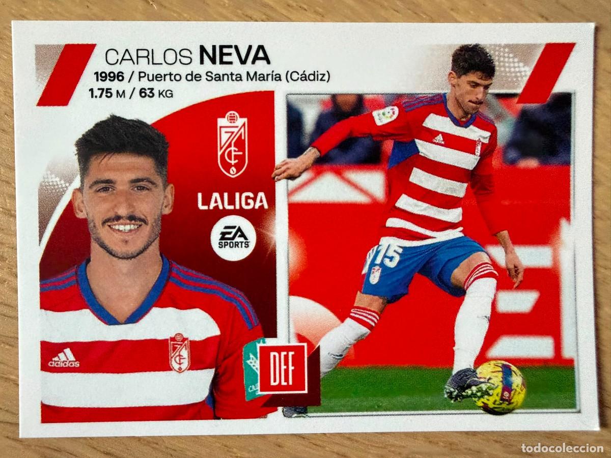 Sammeln alte Sammelbilder: 10 CARLOS NEVA GRANADA 23 24 2023 2024 LIGA EA SPORTS COLECCIONES ESTE SIN PEGAR STICKER
