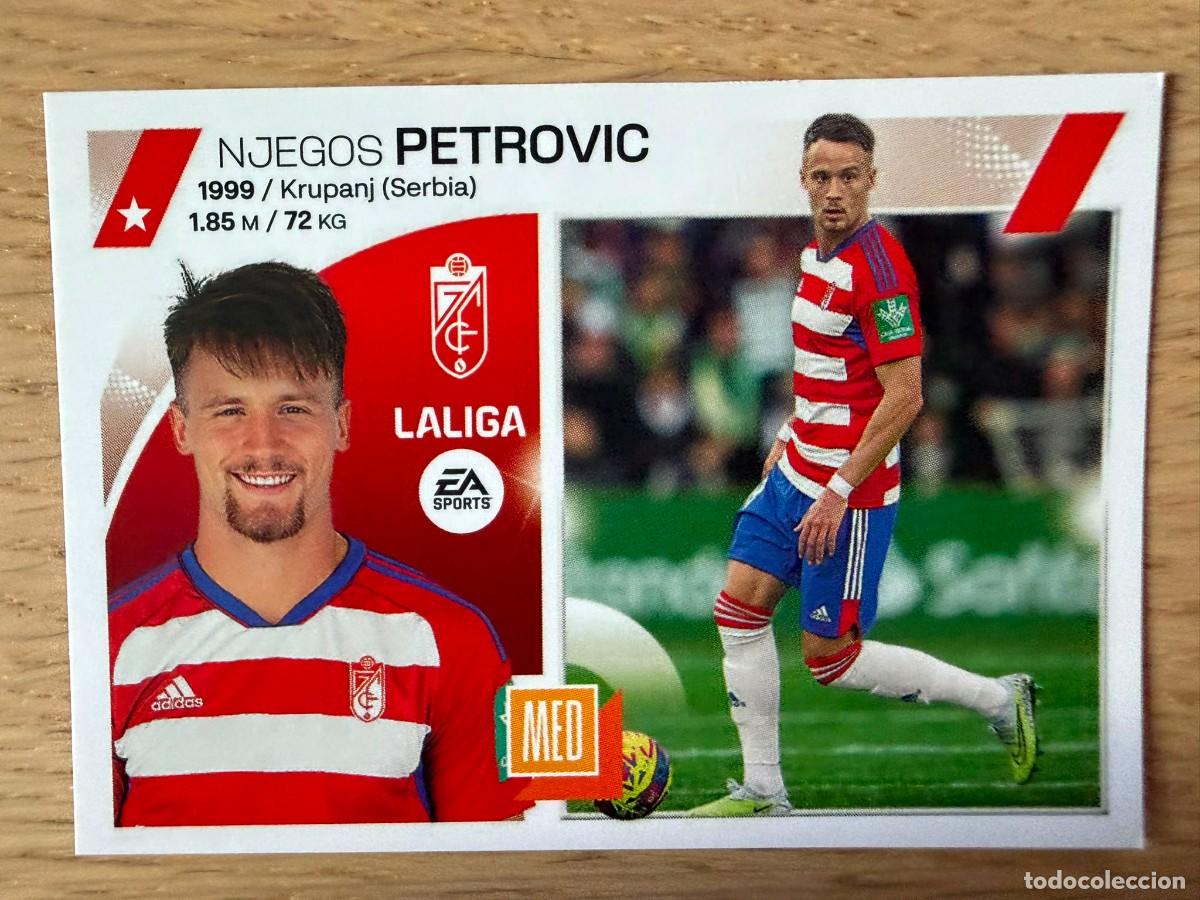 Sammeln alte Sammelbilder: 11 PETROVIC GRANADA 23 24 2023 2024 LIGA EA SPORTS COLECCIONES ESTE SIN PEGAR STICKER