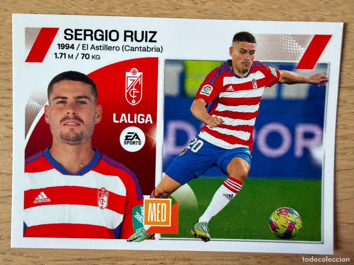 Collezionismo Figurine antiche: 13A 13 A SERGIO RUIZ GRANADA 23 24 2023 2024 LIGA EA SPORTS COLECCIONES ESTE SIN PEGAR STICKER