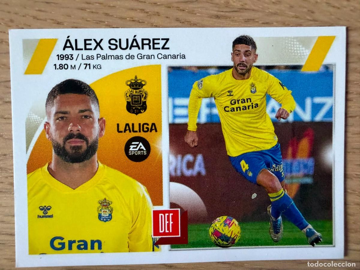 Coleccionismo cromos antiguos: 7 ALEX SUAREZ LAS PALMAS 23 24 2023 2024 LIGA EA SPORTS COLECCIONES ESTE SIN PEGAR STICKER