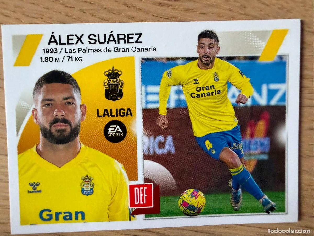 Coleccionismo cromos antiguos: 7 ALEX SUAREZ LAS PALMAS 23 24 2023 2024 LIGA EA SPORTS COLECCIONES ESTE SIN PEGAR STICKER