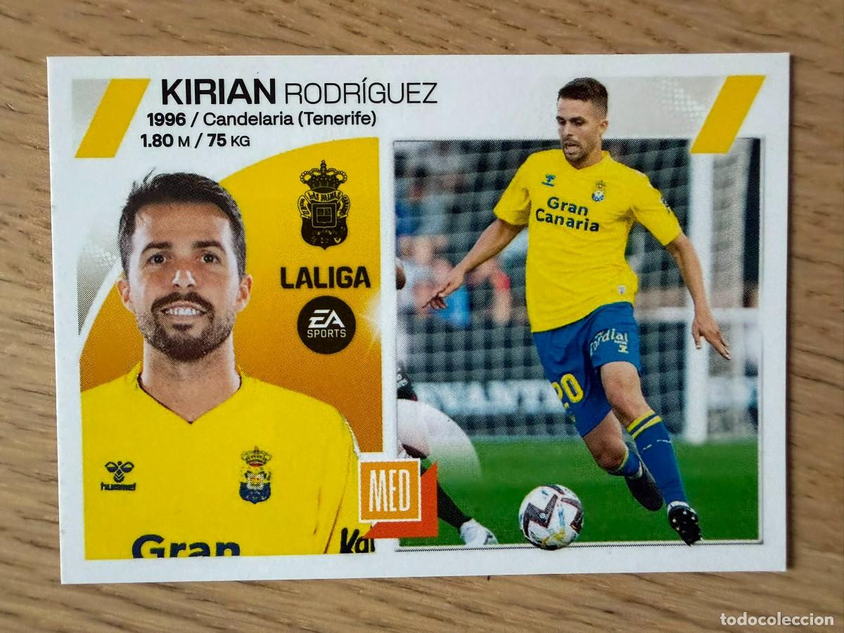 Coleccionismo cromos antiguos: 11 KIRIAN LAS PALMAS 23 24 2023 2024 LIGA EA SPORTS COLECCIONES ESTE SIN PEGAR STICKER