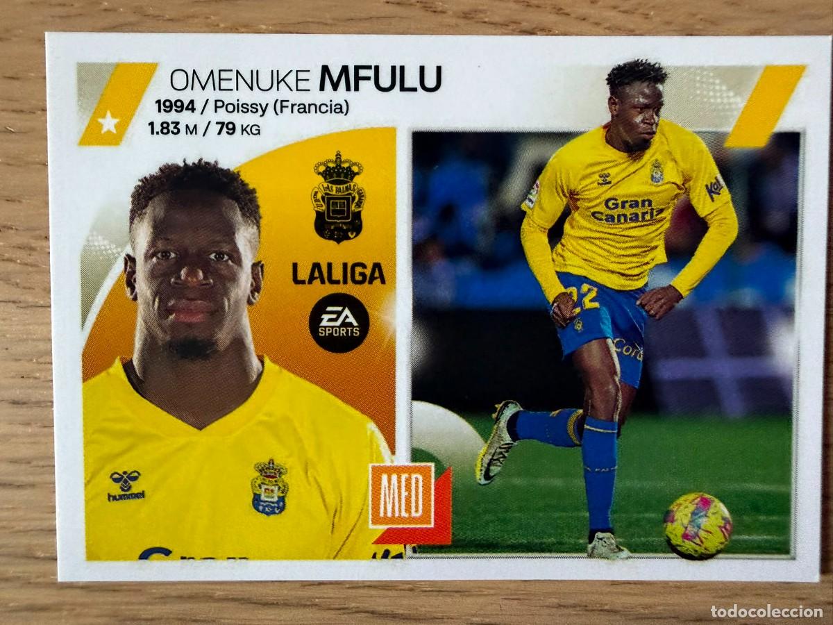 Coleccionismo cromos antiguos: 12A 12 A MFULU LAS PALMAS 23 24 2023 2024 LIGA EA SPORTS COLECCIONES ESTE SIN PEGAR STICKER