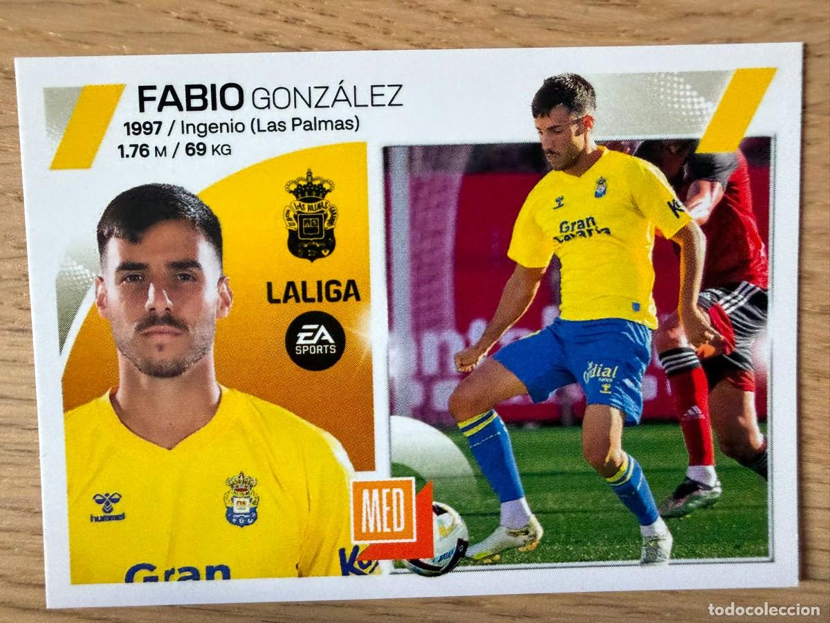 Coleccionismo cromos antiguos: 12B 12 B FABIO LAS PALMAS 23 24 2023 2024 LIGA EA SPORTS COLECCIONES ESTE SIN PEGAR STICKER