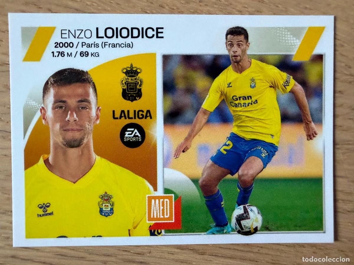 Coleccionismo cromos antiguos: 13 LOIODICE LAS PALMAS 23 24 2023 2024 LIGA EA SPORTS COLECCIONES ESTE SIN PEGAR STICKER