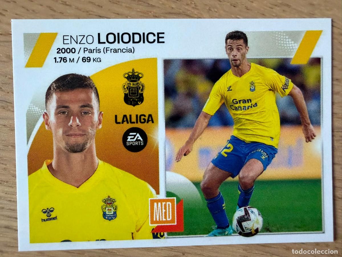 Coleccionismo cromos antiguos: 13 LOIODICE LAS PALMAS 23 24 2023 2024 LIGA EA SPORTS COLECCIONES ESTE SIN PEGAR STICKER