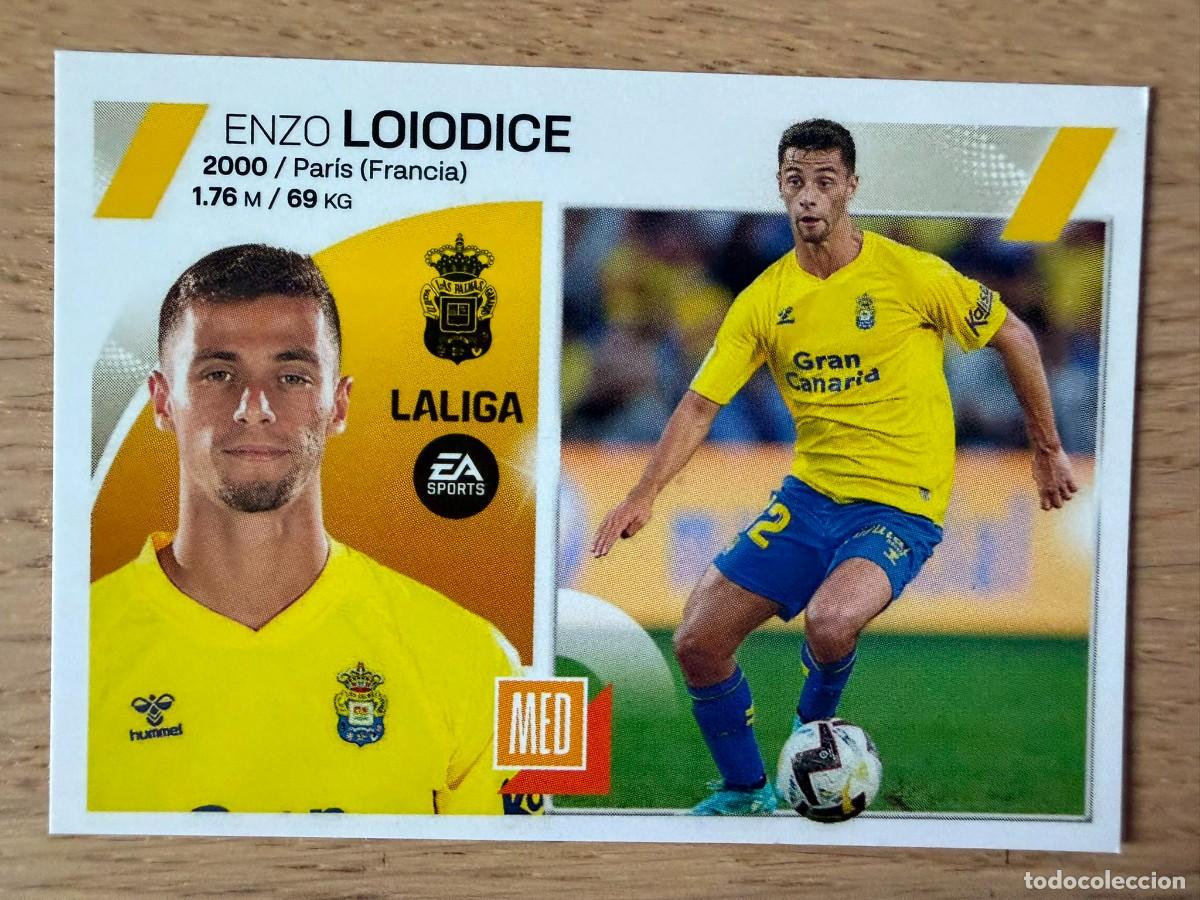 Coleccionismo cromos antiguos: 13 LOIODICE LAS PALMAS 23 24 2023 2024 LIGA EA SPORTS COLECCIONES ESTE SIN PEGAR STICKER