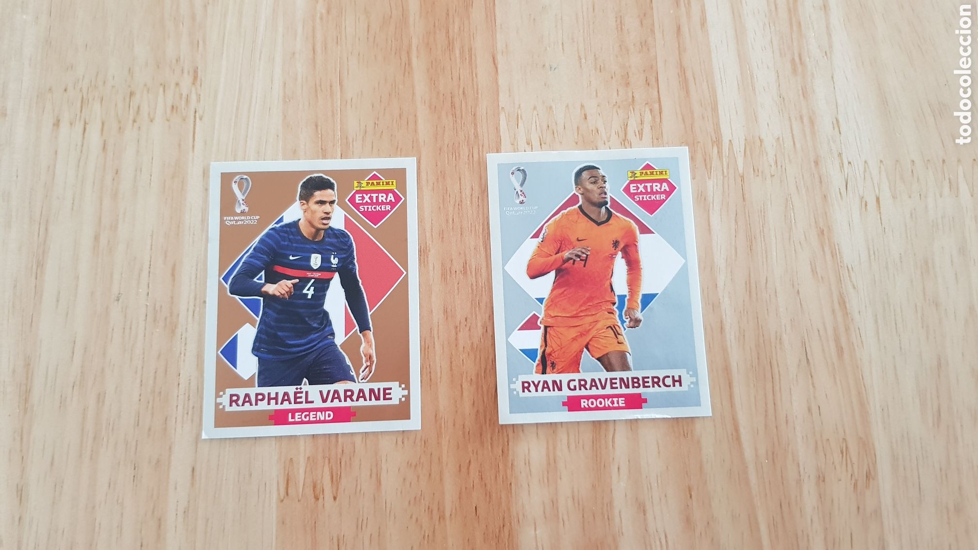 Coleccionismo cromos antiguos: Lote de cartas del mundial de Qatar 2020