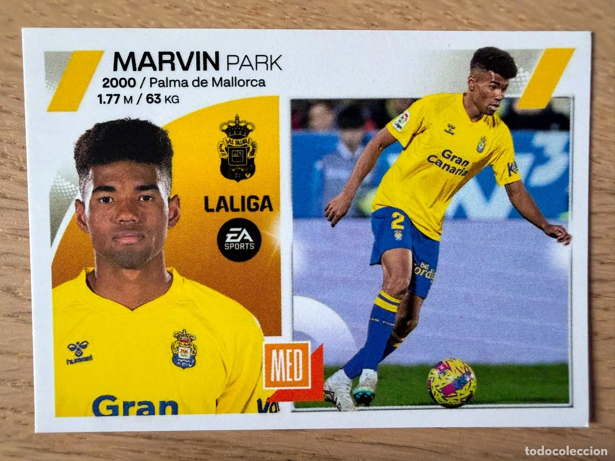 Coleccionismo cromos antiguos: 16A 16 A MARVIN LAS PALMAS 23 24 2023 2024 LIGA EA SPORTS COLECCIONES ESTE SIN PEGAR STICKER